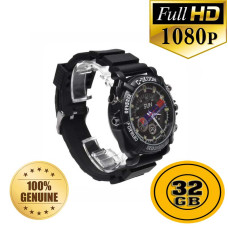 PANSIM HD 1080P 32 GB Waterproof Watch Infrared Video Hidden Camera